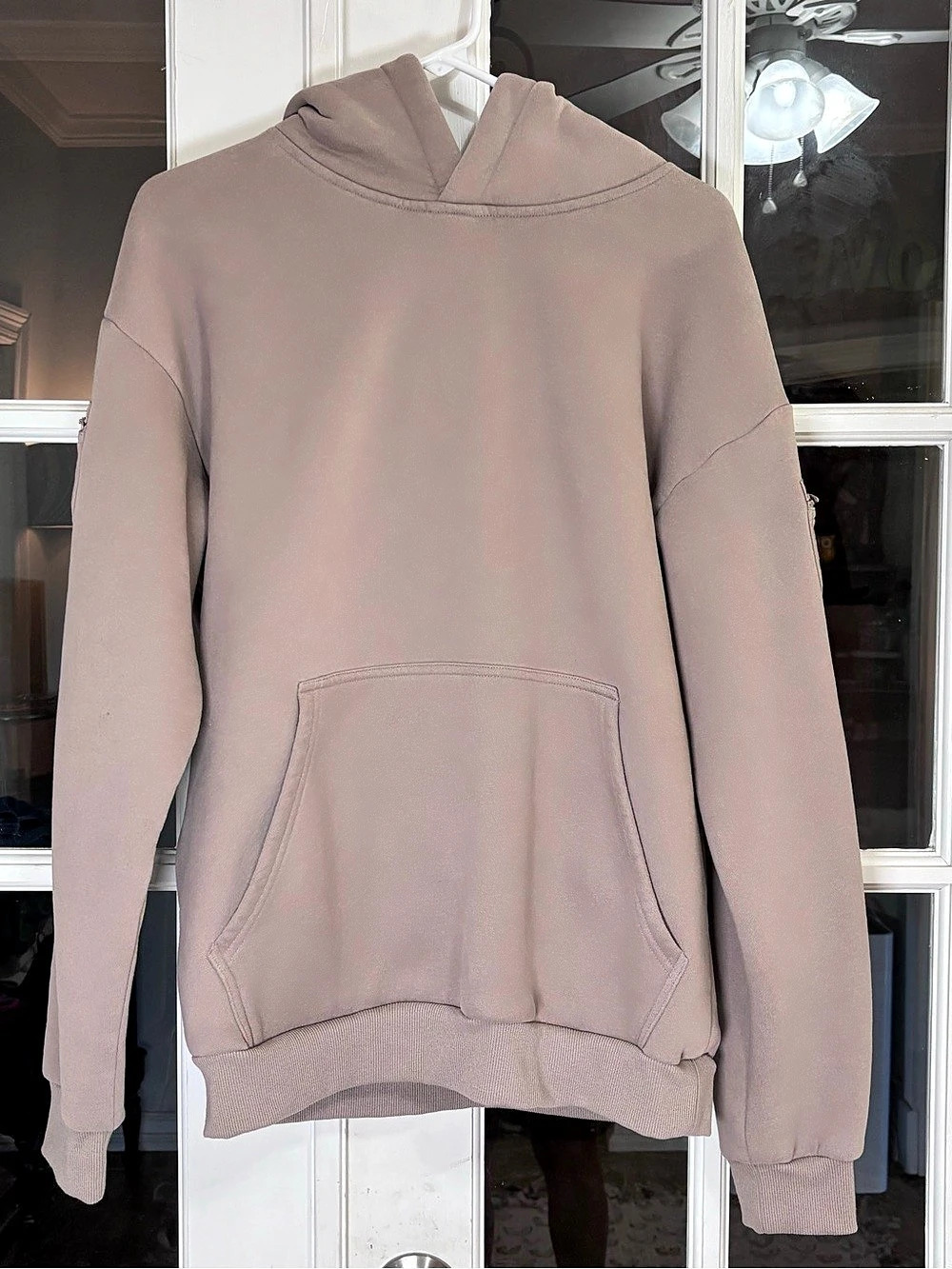 Comfrt Airplane Mode Travel Hoodie, Brown, Small